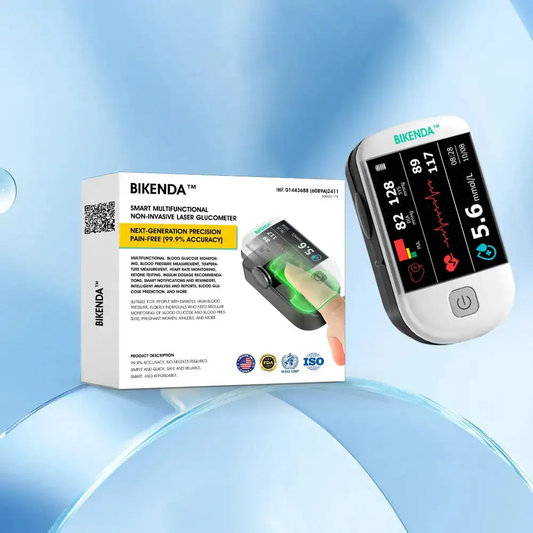 Bikenda™ nowej generacji inteligentny wielofunkcyjny nieinwazyjny laserowy glukometr 👩‍💼[dokładność 99,9%]🍀